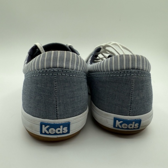 KEDS womens center 2. Chambray sneakers. - Picture 3 of 5